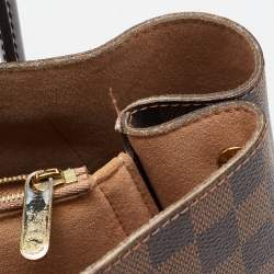Pre Owned Louis Vuitton Damier Ebene Canvas Kensington V Bag