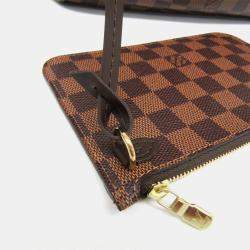 Louis Vuitton Brown Damier Ebene Canvas Neverfull PM Tote Bag