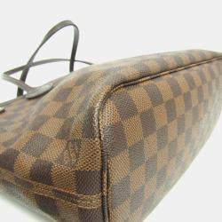 Louis Vuitton Brown Damier Ebene Canvas Neverfull PM Tote Bag