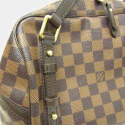 Louis Vuitton Brown Damier Ebene Canvas Rivington GM Satchel
