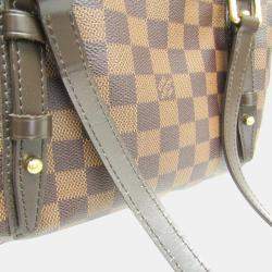 Louis Vuitton Brown Damier Ebene Canvas Rivington GM Satchel