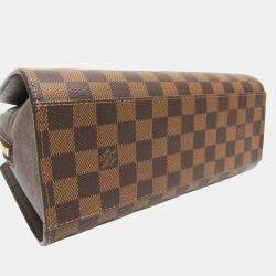 Louis Vuitton Brown Damier Ebene Canvas Triana Satchel