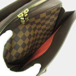 Louis Vuitton Brown Damier Ebene Canvas Triana Satchel