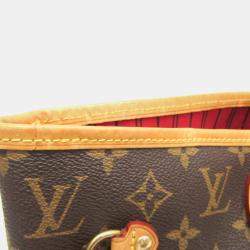 Louis Vuitton Brown Monogram Canvas Neverfull MM Tote Bag