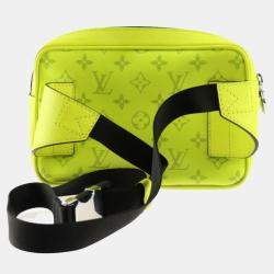 Louis Vuitton Yellow Coated Canvas Monogram Bumbag