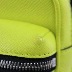 Louis Vuitton Yellow Coated Canvas Monogram Bumbag
