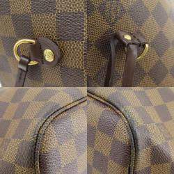 Louis Vuitton Brown Damier Ebene Canvas Neverfull MM Tote Bag