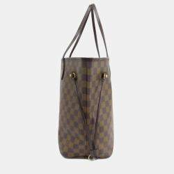 Louis Vuitton Brown Damier Ebene Canvas Neverfull MM Tote Bag