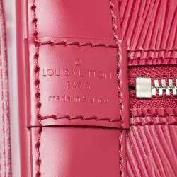 Louis Vuitton Fuchsia Epi Leather Alma PM Bag