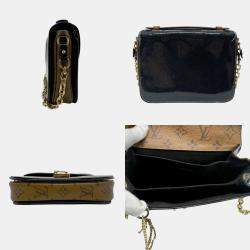 Louis Vuitton Black Shiny Epi Leather Mini Pochette Metis Shoulder Bag