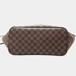 Louis Vuitton Brown Damier Ebene Canvas Neverfull MM Tote Bag