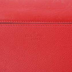 Louis Vuitton Red Monogram Leather Very Chain Bag