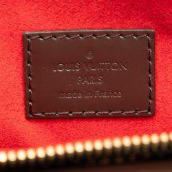 Pre Owned Louis Vuitton Brown Damier Twice Shoulder Bag 