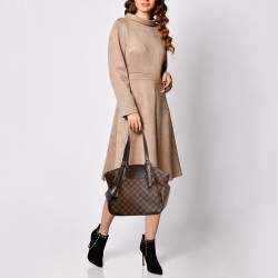 Pre Owned Louis Vuitton Damier Ebene Canvas Verona MM Bag