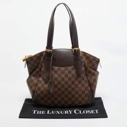 Pre Owned Louis Vuitton Damier Ebene Canvas Verona MM Bag