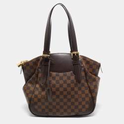 Pre Owned Louis Vuitton Damier Ebene Canvas Verona MM Bag