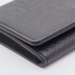 Louis Vuitton Black Taiga Leather Business Card Holder