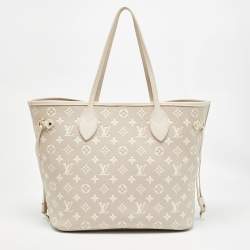 Louis Vuitton Khaki/Beige Monogram Empreinte Leather Spring In The City Neverfull MM Bag