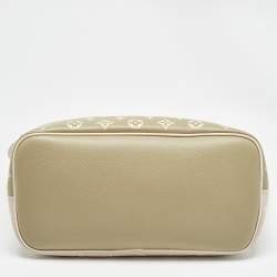 Louis Vuitton Khaki/Beige Monogram Empreinte Leather Spring In The City Neverfull MM Bag