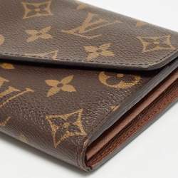 Louis Vuitton Monogram Canvas Sarah Wallet