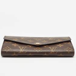 Louis Vuitton Monogram Canvas Sarah Wallet