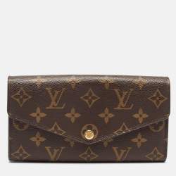 Louis Vuitton Monogram Canvas Sarah Wallet