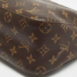 Pre Owned Louis Vuitton Monogram Canvas Looping MM Bag