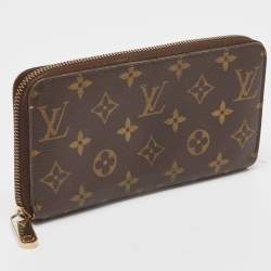 Louis Vuitton Monogram Canvas Zippy Wallet 