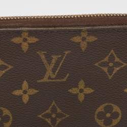 Louis Vuitton Monogram Canvas Zippy Wallet 