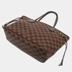 Louis Vuitton Brown Damier Ebene Canvas Neverfull PM Tote Bag