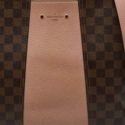 Louis Vuitton Magnolia Damier Ebene Canvas and Taurillon Leather Jersey Bag