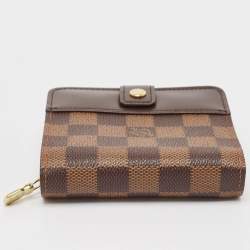Louis Vuitton Damier Ebene Canvas Compact Wallet