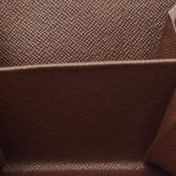 Louis Vuitton Damier Ebene Canvas Compact Wallet