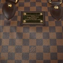 Pre Owned Louis Vuitton Damier Ebene Canvas Hampstead PM Bag