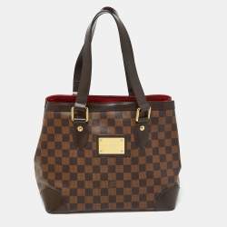 Pre Owned Louis Vuitton Damier Ebene Canvas Hampstead PM Bag