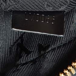 Pre Owned حقيبة لوي فيتون هافان ستامبد ترانك جلد وسويدي رصاصي/أسود إصدار محدود GM