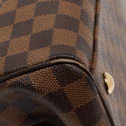 Pre Owned Louis Vuitton Damier Ebene Canvas Trevi PM Bag