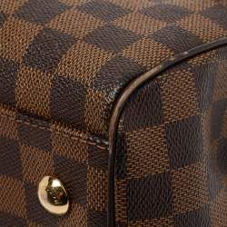 Pre Owned Louis Vuitton Damier Ebene Canvas Trevi PM Bag