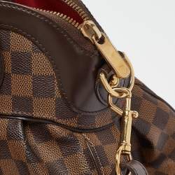 Pre Owned Louis Vuitton Damier Ebene Canvas Trevi PM Bag