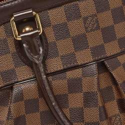 Pre Owned Louis Vuitton Damier Ebene Canvas Trevi PM Bag
