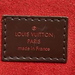 Pre Owned Louis Vuitton Damier Ebene Canvas Trevi PM Bag