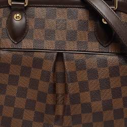 Pre Owned Louis Vuitton Damier Ebene Canvas Trevi PM Bag