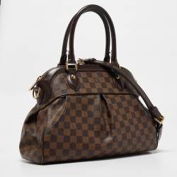 Pre Owned Louis Vuitton Damier Ebene Canvas Trevi PM Bag