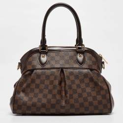 Pre Owned Louis Vuitton Damier Ebene Canvas Trevi PM Bag