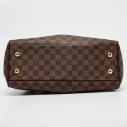 Pre Owned Louis Vuitton Damier Ebene Canvas Trevi PM Bag