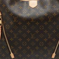 Pre Owned Louis Vuitton Monogram Coated Canvas Delightful GM Bag