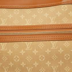 Pre Owned Louis Vuitton Beige Monogram Mini Lin Lucille PM TST Bag