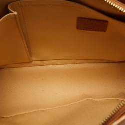 Pre Owned Louis Vuitton Beige Monogram Mini Lin Lucille PM TST Bag