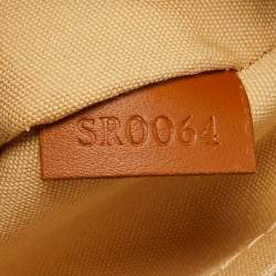 Pre Owned Louis Vuitton Beige Monogram Mini Lin Lucille PM TST Bag