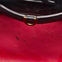 Pre Owned Louis Vuitton Black Taurillon Leather Capucines PM Bag